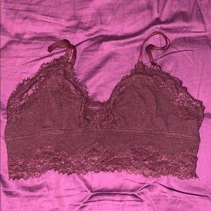 Maroon Bralette